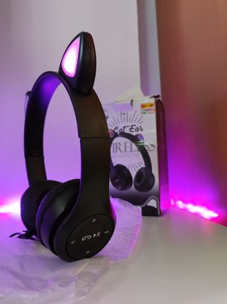 Auriculares Gato 🎧 inalámbricos