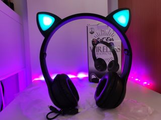 Auriculares Gato 🎧 inalámbricos