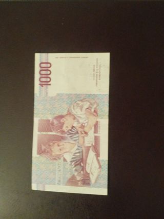 Banconota 1000 Lire Italia 1990
