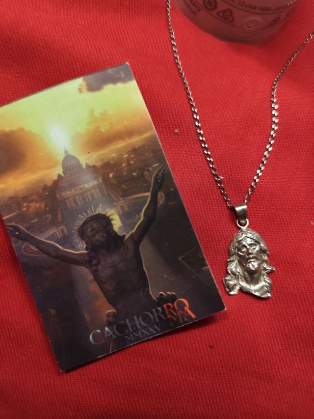 Colgante Cristo Cachorro Triana Plata