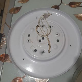2 Plafoniere moderne - bianco e nero
