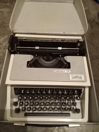Máquina escribir Underwood 310 antigua