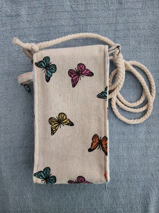 Bolso bandolera mariposas