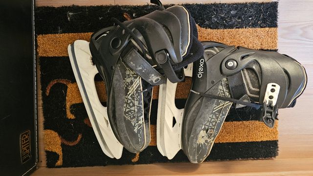 Pattini da ghiaccio Oxelo - ghiaccio taglia 40