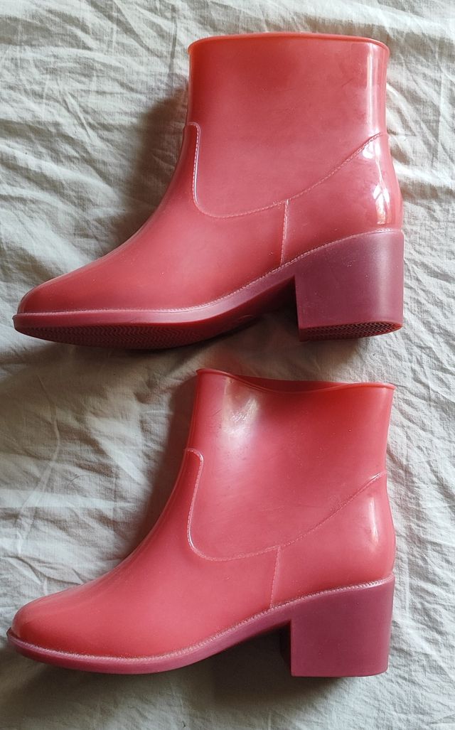 Botas lluvia rosa BIMBA y LOLA