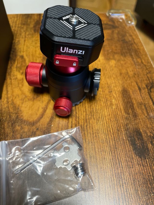 Ulanzi U-100: Cabezal trípode