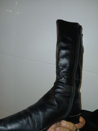 Botas altas mujer piel negra