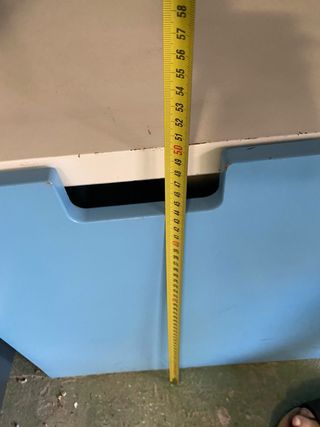 Arcón infantil IKEA azul Stuva Malad