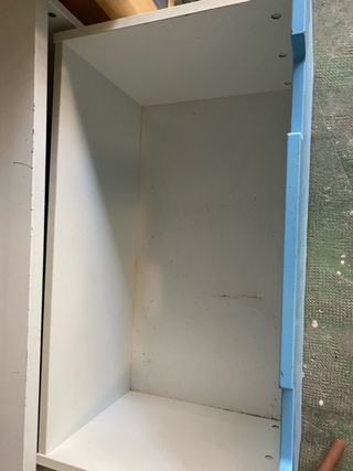 Arcón infantil IKEA azul Stuva Malad