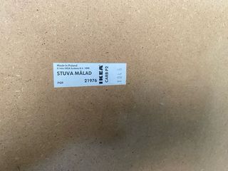 Arcón infantil IKEA azul Stuva Malad