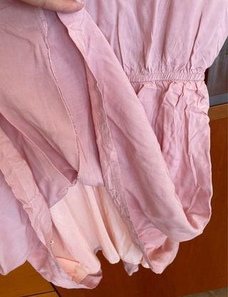 Vestido boho chic rosa