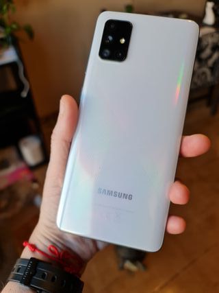 Samsung mas accesorios Galaxy A71 blanco
