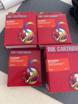 Cartuchos tinta Brother