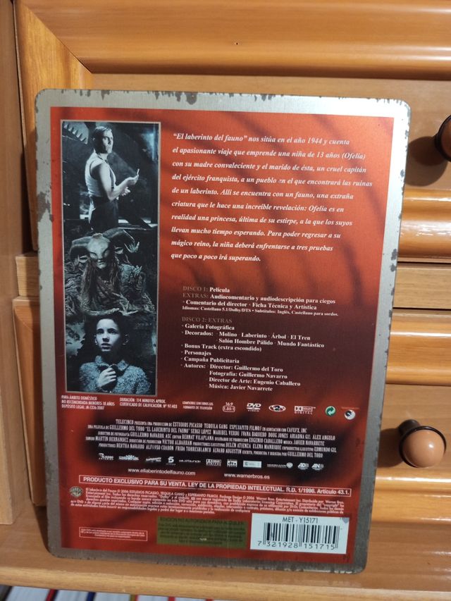 El Laberinto del Fauno DVD.