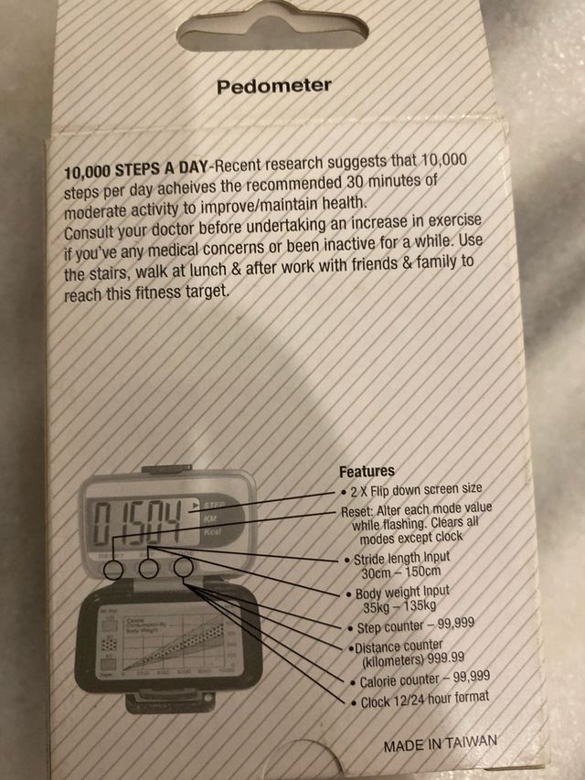 Contapassi Gymline Ez-V digitale