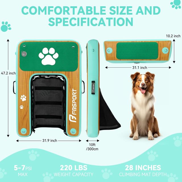 Rampa flotante para perros  FBSPORT (NUEVA)