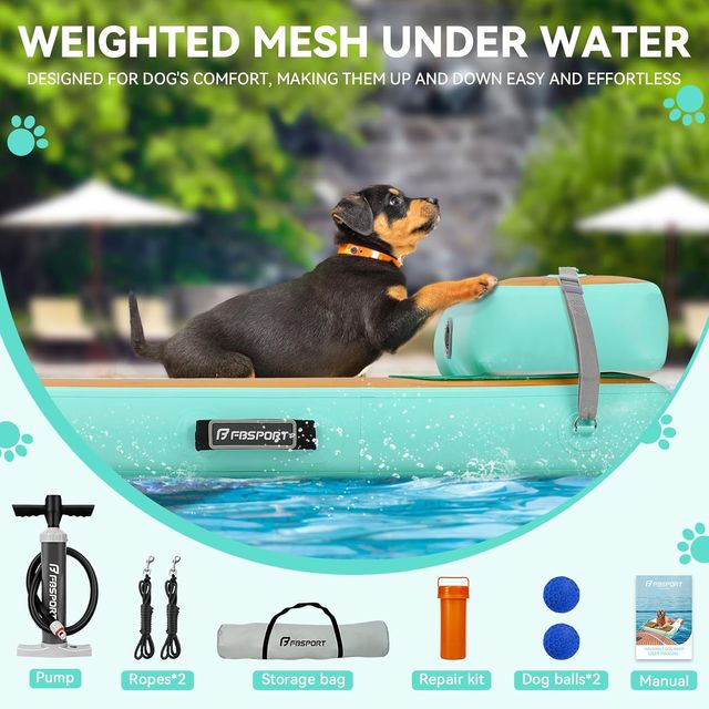 Rampa flotante para perros  FBSPORT (NUEVA)