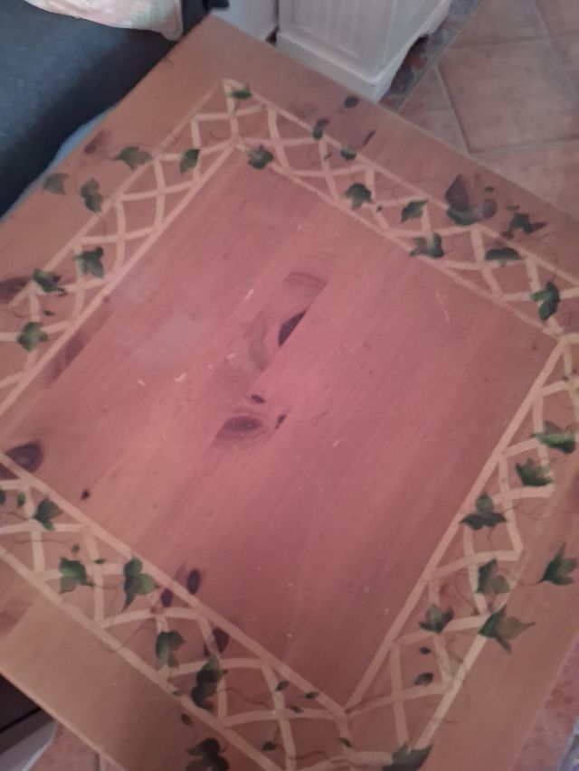 Mesa madera vintage - pequeña