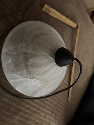 Lampadario Cucina Bianco Vetro Metallo