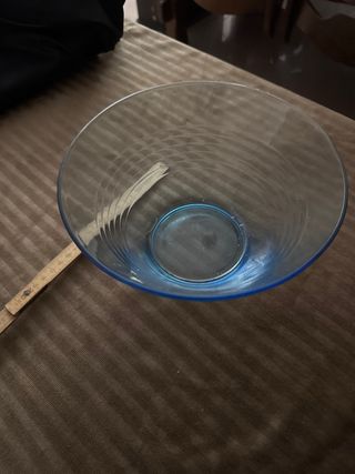 Insalatiera  azzurro - vintage +3 piccole ciotole