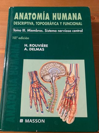 Anatomía humana descriptiva y funcional tomo III