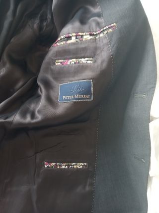 Traje gris Peter Murray