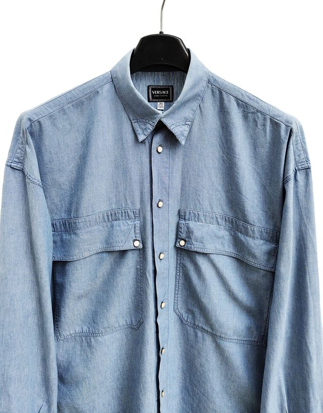 Camicia Versace Jeans Couture Uomo Vintage anni '9