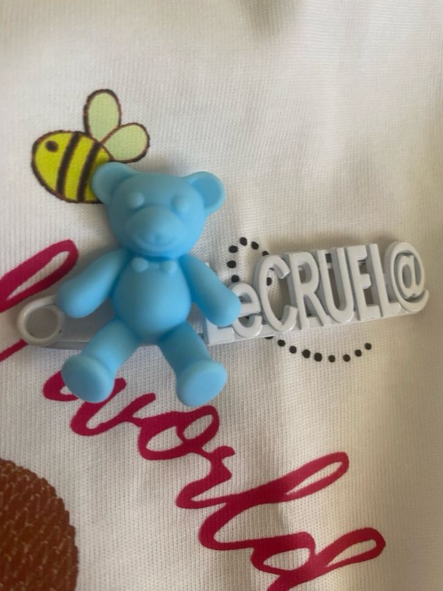 Camiseta Lecruel blanca - flecos