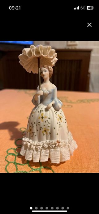 Statuina porcellana vintage