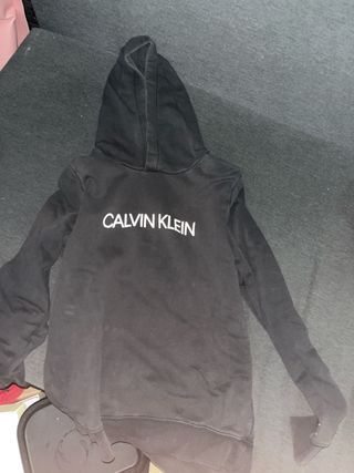 Sudadera negra Calvin Klein