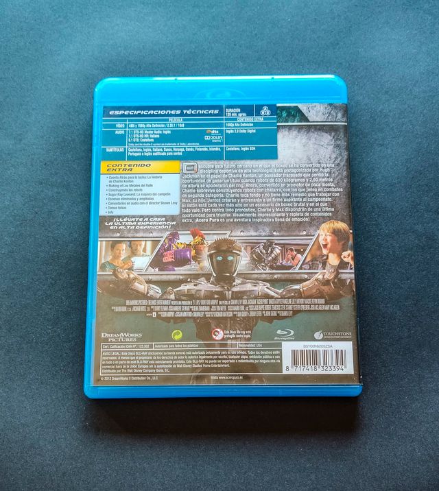 Filme Blu Ray de Aço Puro