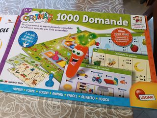 Gioco Lisciani e Casa delle parole clementoni