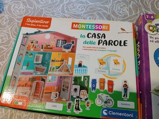 Gioco Lisciani e Casa delle parole clementoni
