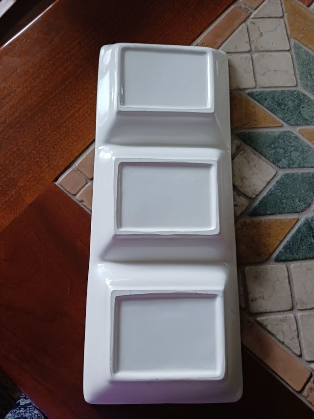 Antipastiera 3 scomparti - Ceramica