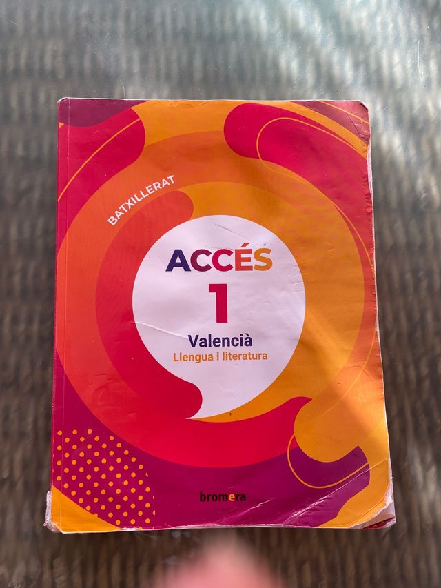 Accés 1r Batxillerat. Valencià: llengua i liter...