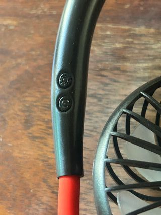 Ventilatore collo/scrivania portatile doppio