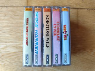 Lote 5 juegos ENCORE para AMSTRAD CPC