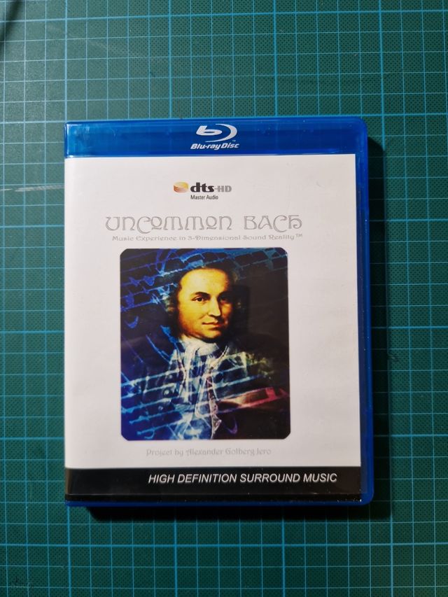 Blu-ray Uncommon Bach. Alexander Goldberg Jero