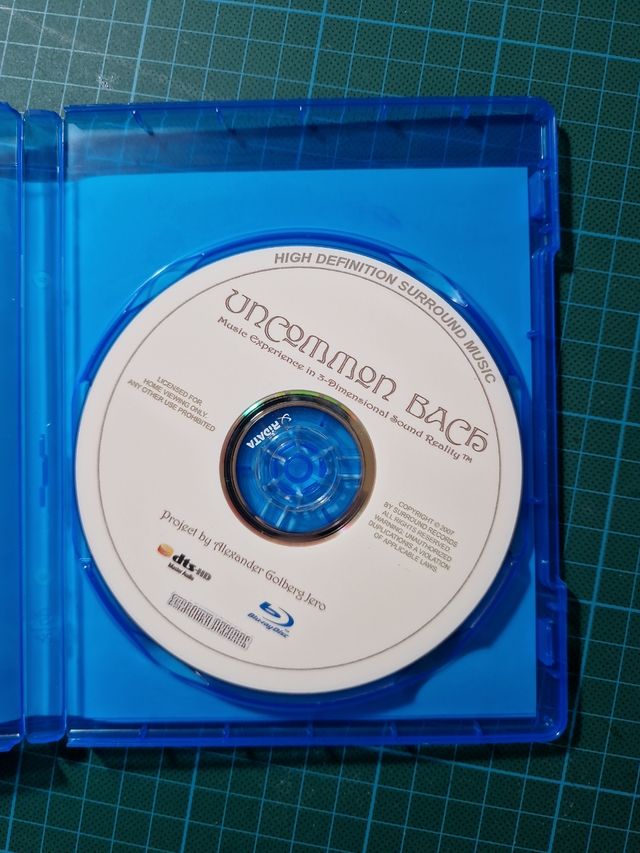 Blu-ray Uncommon Bach. Alexander Goldberg Jero