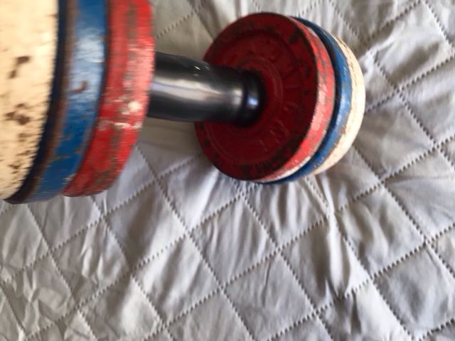 Barra mancuernas 6kg Atom