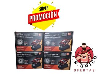 4x Batería Parkside 20V + Cargador