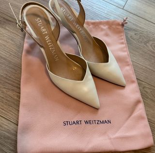 Tacones Stuart Weitzman blancos
