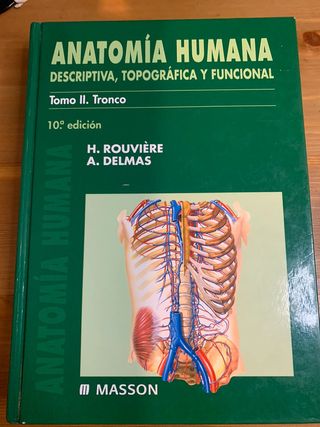 Anatomia humana tomó II tronco