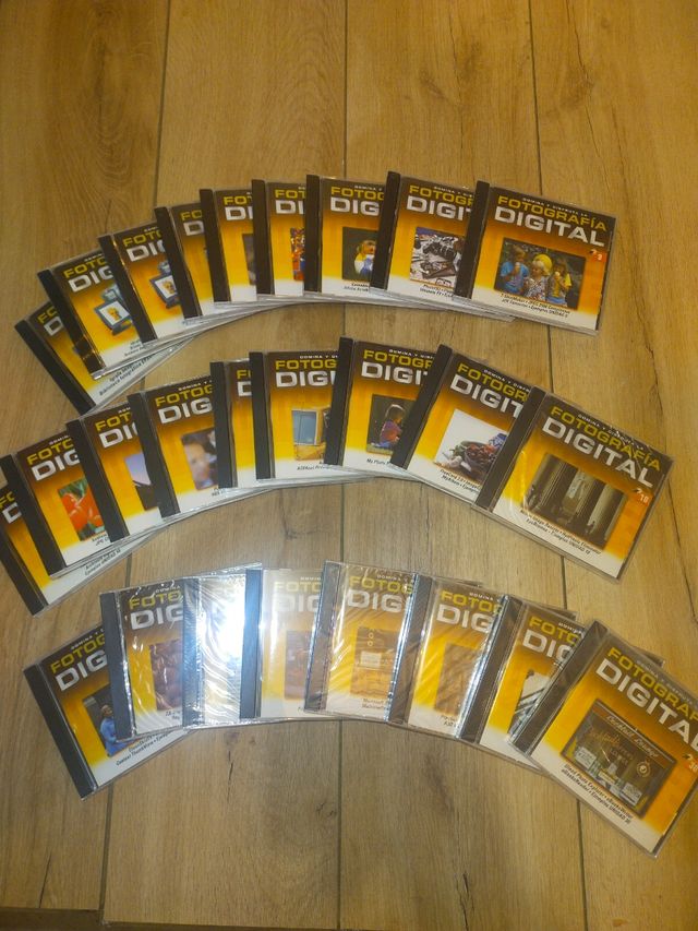 26 CDs Curso Fotografía Digital