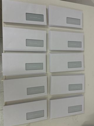 Buste con finestra ECO STRIP LASER