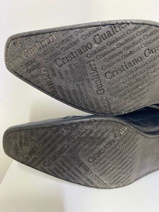 Scarpe Uomo Pelle Nera 42