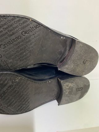 Scarpe Uomo Pelle Nera 42