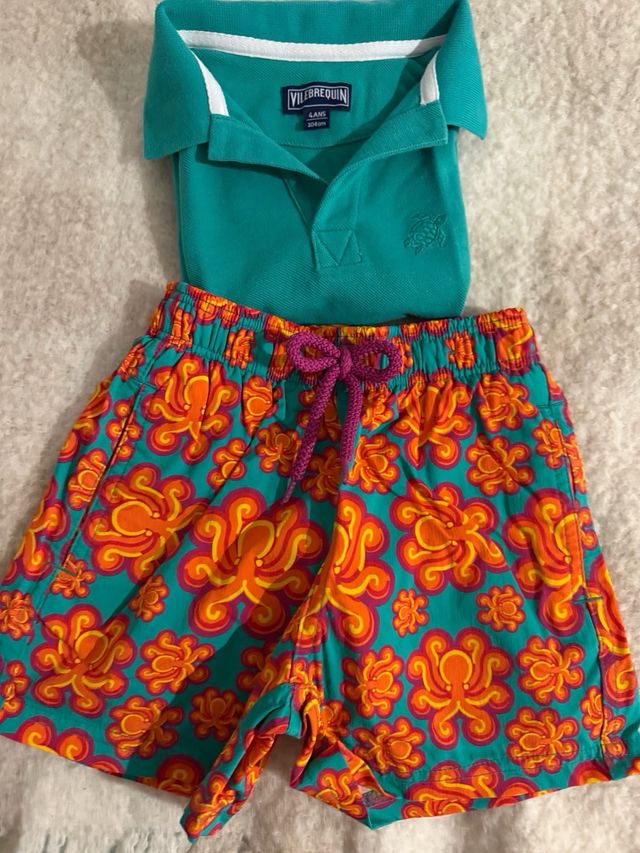 Conjunto Vilebrequin niño: polo y bañador