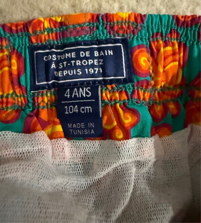 Conjunto Vilebrequin niño: polo y bañador