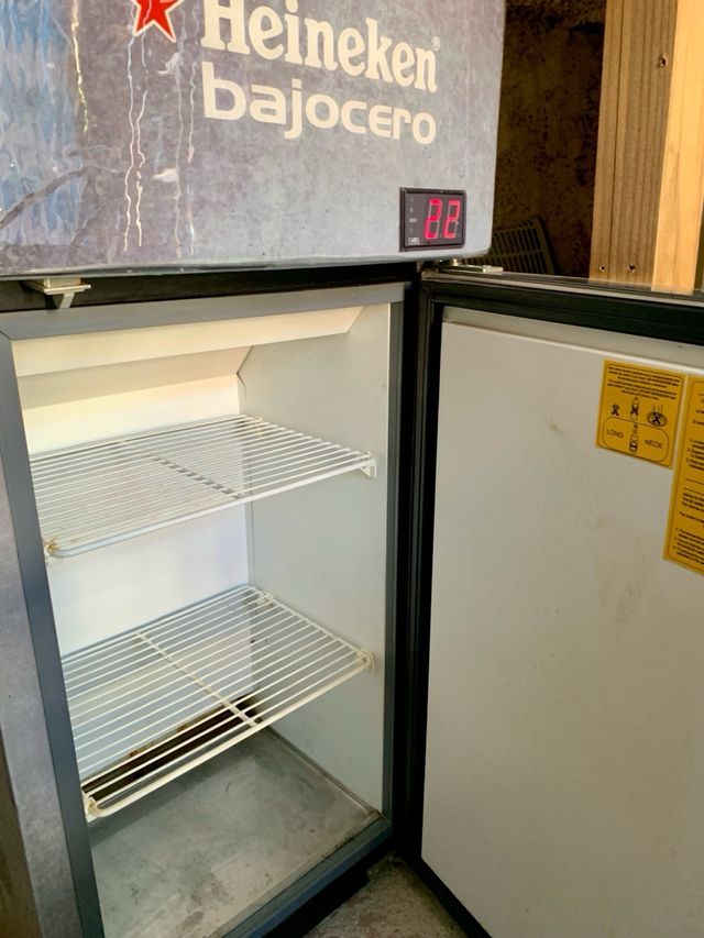 Nevera Heineken Bajo Cero